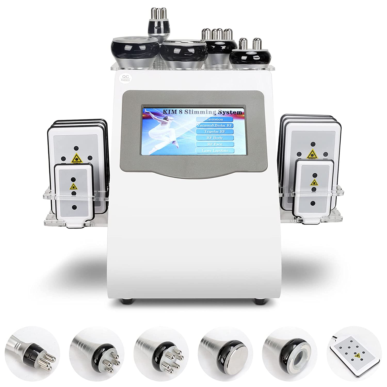 251119171109978_1 Cavitation Machine, Body Sculpting Machine, Body Machine Professional Beauty Equipment for Home Salon Use 110V Skin Care Tool for Face, Arm, Waist, Belly, Leg - Image 1